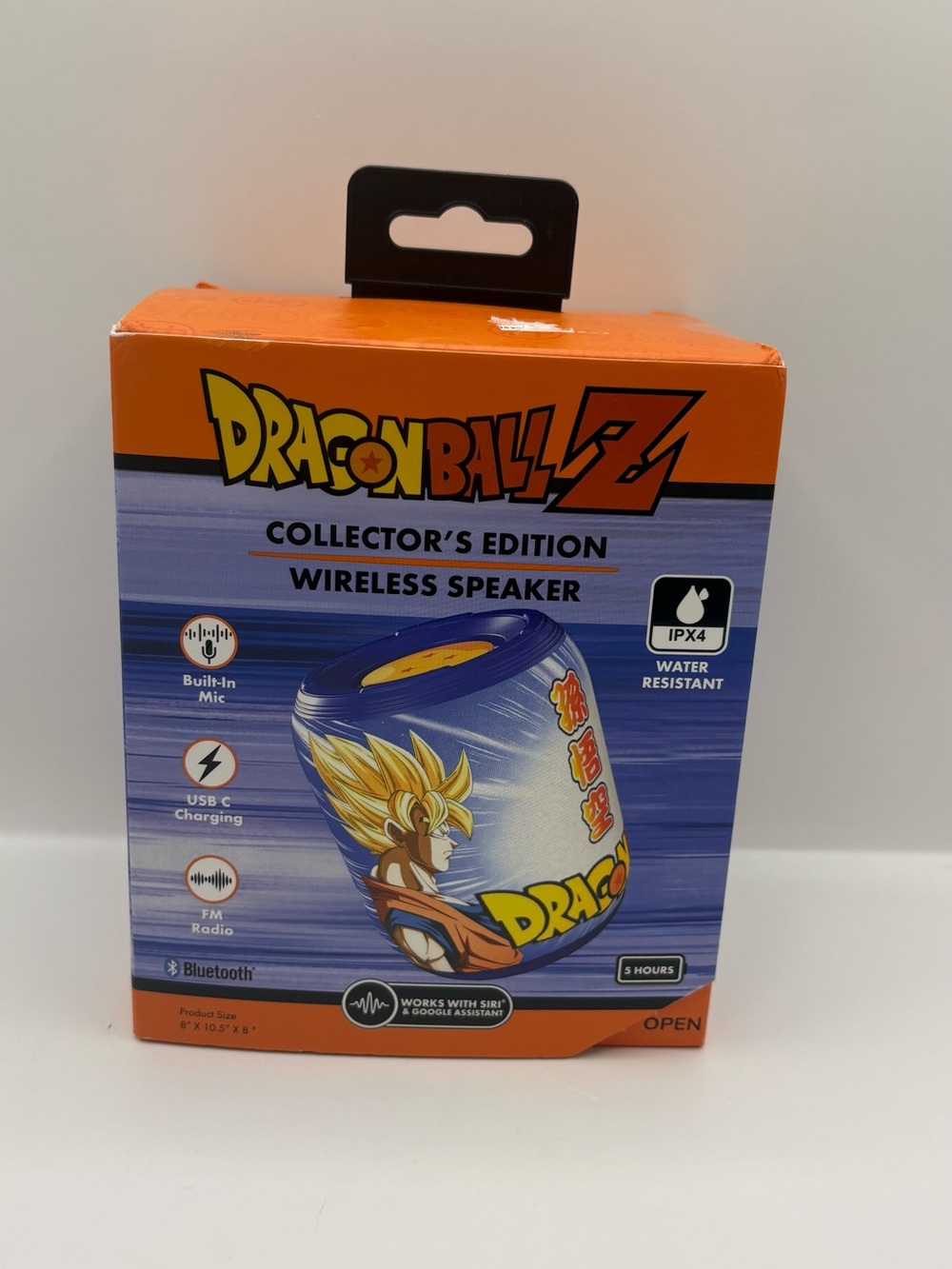 Dragon Ball Z Collector's Edition Wireless Speaker - Orange/Blue